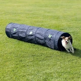 TRIXIE Agility Tunnel, obstacle toy for dogs, 40cm x 2m, multicolor
