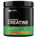 Créatine monohydrate micronisée aromatisée à l'orange, 247.5g, Optimum Nutrition