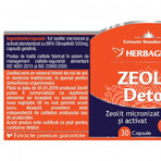 Zeolite Detox, 60 cps, Herbagetica