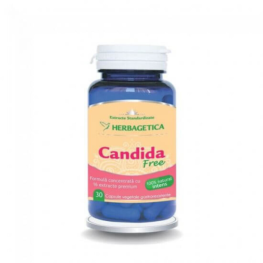 Candida Frei, 30 cps, Herbagetica
