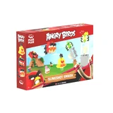 Bouwset Plus-Plus, 300 stukjes, Angry Birds met katapult