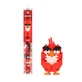 Plus-Plus construction set, 110 pieces tube, Angry Birds RED