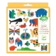 Set 60 stickere din fetru - Animale Vesele, Djeco