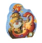 Puzzle Djeco Cavalerul si Dragonul