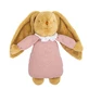 Vintage pink musical bunny
