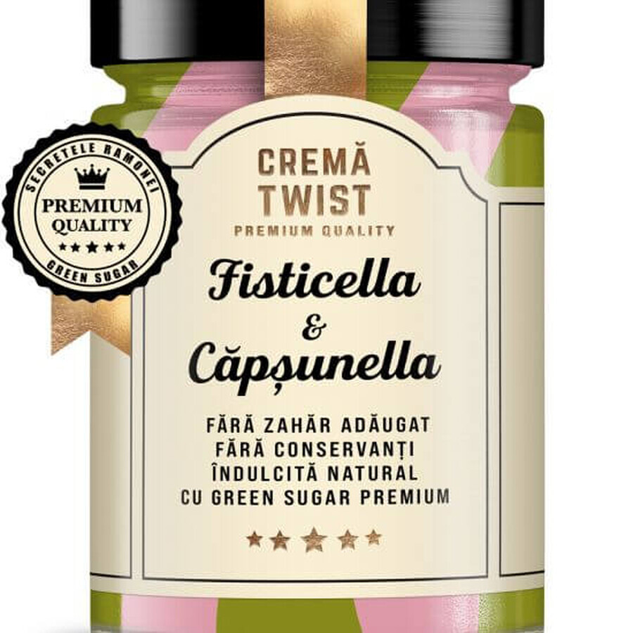 Crème torsadée Fisticella & Fraise, 350 g, Ramona's Secrets