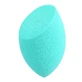 Ilu Makeup sponge, olive cut, turquoise, 1 pc.