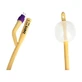 Outline, urological Foley'a catheter, two-way with plastic valve, CH 22/30-50 ml, 1 pc.