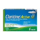 Claritine Active, 5 mg + 120 mg, extended-release tablets, 6 pcs.