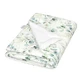Babymatex Velvet, couverture en satin de coton, 75 cm x 100 cm, feuille, 1 pc.