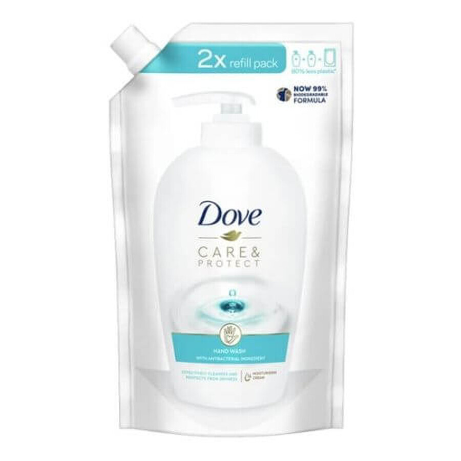 Recharge de savon liquide Care & Protect, 500 ml, Dove