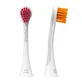 Curaprox Hydrosonic Sensitive, color toothbrush head for Hydrosonic, magenta/orange, 2 pcs.