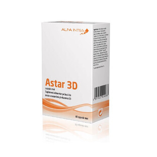 Astar 3D, 60 capsule, Alfa Intes