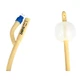 Outline, urological Foley'a catheter, two-way with plastic valve, CH 24/30-50 ml, 1 pc.
