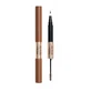 Gosh, langhoudende wenkbrauwverf met gel 2-in-1, 001 Lichtbruin, 2,9 g