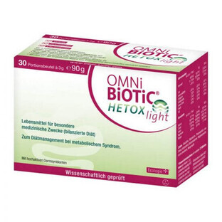 Omni-Biotic Hetox Light, 30 sachets x 3 g, Institut Allergosan (OmniBiotic)