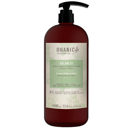 Shampoo zur PH-Regulierung der Kopfhaut, 1000 ml, Ohanic