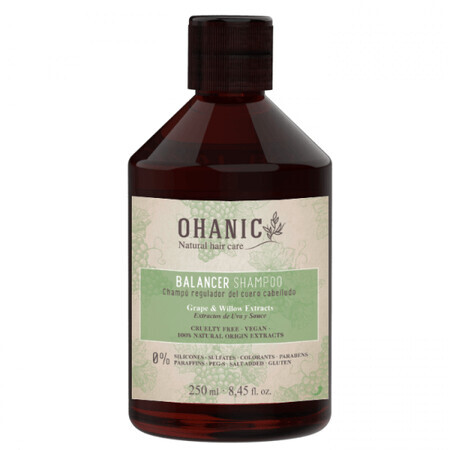 Shampooing pour l'ajustement du PH du cuir chevelu, 250 ml, Ohanic