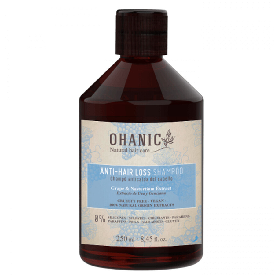 Shampooing contre la chute des cheveux, 250 ml, Ohanic