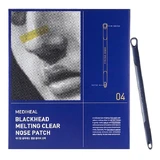 Mediheal Blackhead Melting Clear Nose Patch, reinigingsset voor poriën in de neus, 4 x 3 ml + 4 x 3 ml