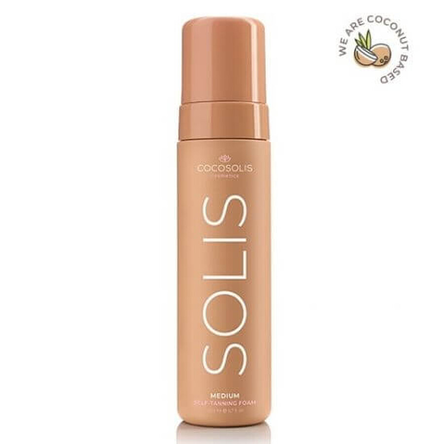 Solis Medium Selbstbräunungsschaum, 200 ml, Cocosolis