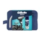 Gillette set, Mach3 razor + blade, 1 pc. + Series, cleansing shaving gel, 75 ml.