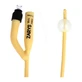 Umriss, urologischer Foley&amp;#039;a-Katheter, Zwei-Wege mit Kunststoffventil, CH 10/3-5 ml, 1 St.