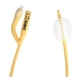 Umriss, urologischer Foley&amp;#039;a-Katheter, Zwei-Wege mit Kunststoffventil, CH 12/30 ml, 1 St.