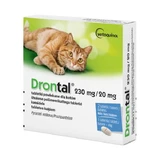 Drontal 230 mg / 20 mg, comprimés pelliculés pour chats, 2 pcs.
