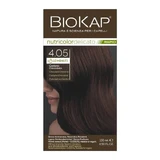 Biokap Nutricolor Delicato Rapid, hair dye 4.05 chocolate chestnut, 135 ml