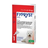 Fyprist 67 mg, solution spot-on pour chiens de 2 à 10 kg, 0,67 ml