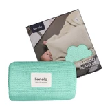 Lionelo, Couverture en bambou, vert menthe, 1 pc.