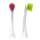Curaprox Hydrosonic Sensitive, gekleurde opzetborstel voor Hydrosonic, magenta/groen, 2 stuks.