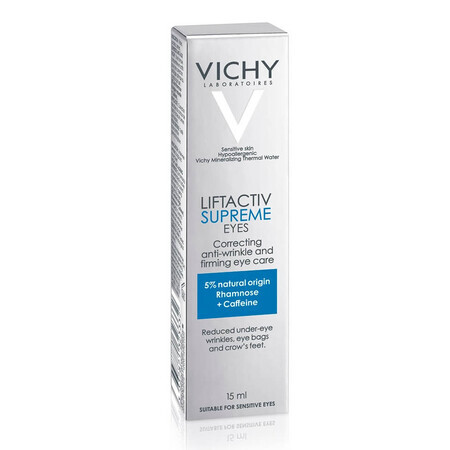 Liftactiv Supreme Contorno Occhi Rigenerante e Lenitivo, 15 ml, Vichy