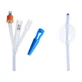 Schiță, cateter urologic Foley&amp;#039;a, cu trei căi, cu supapă din plastic și marker de contrast, CH 16/30 ml, 1 buc.