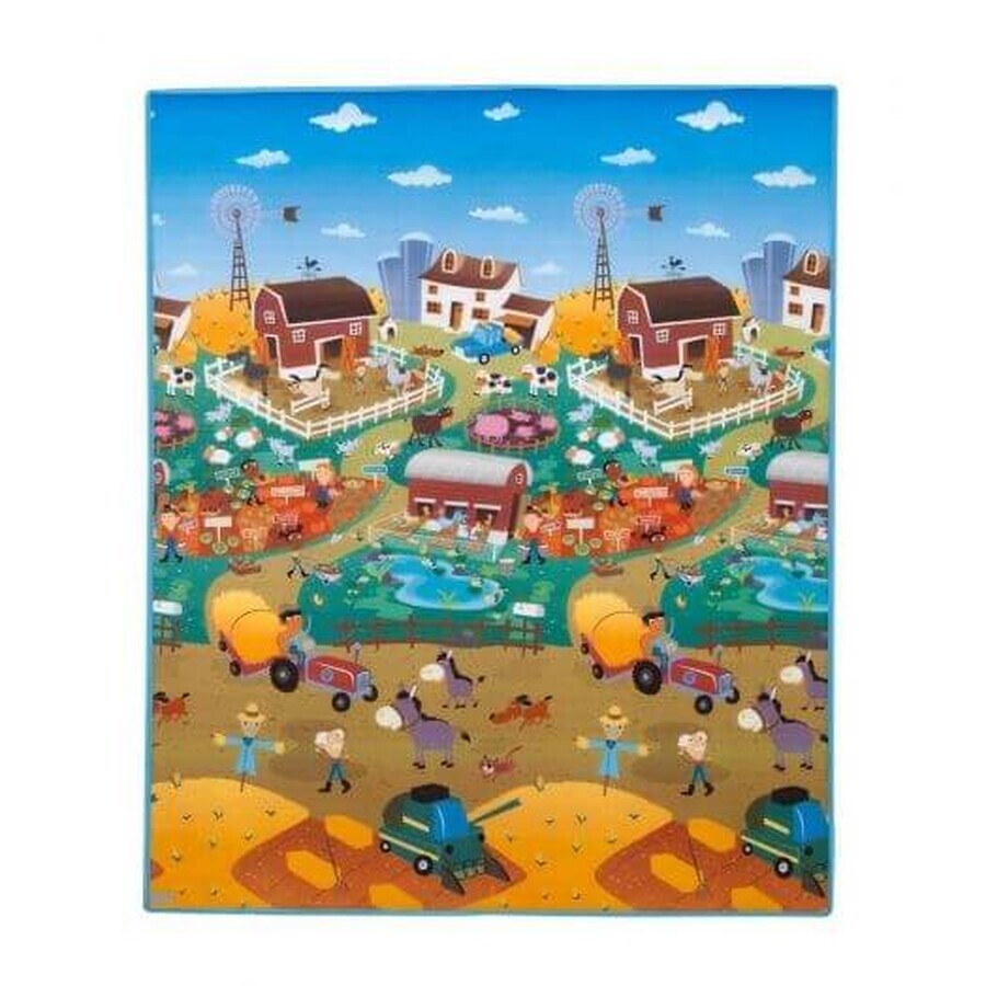 Tapis de jeu pour enfants Prince Lionheart Geometric/ Farm