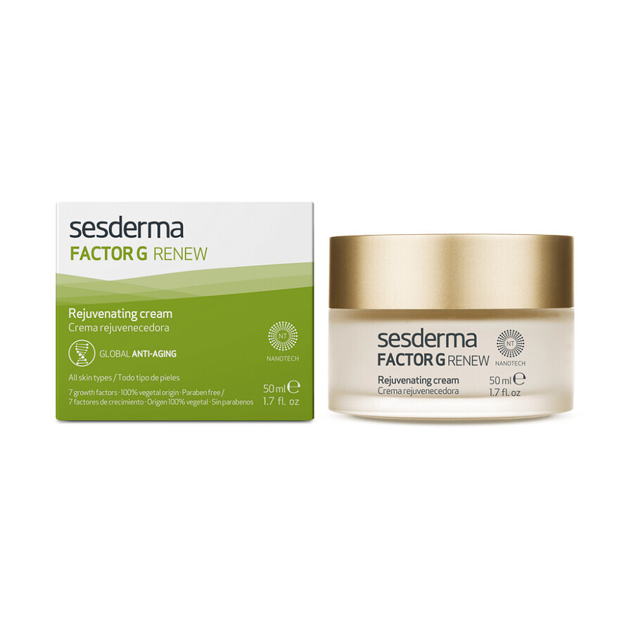 Sesderma Factor G Renew Crème rajeunissante, 50 ml