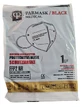 MASCĂ FFP2 NEGRU PAR 10PCS