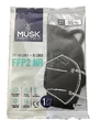 MASCĂ FFP2 MOSC NEGRU 10PCS