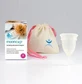 Cupa menstruală Mooncup de dimensiuni mari pentru femei cu vârsta peste 30 de ani