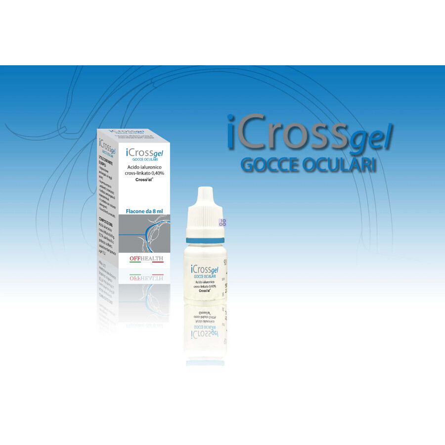 iCross gel lubricating ophthalmic solution, 8 ml, Off Italia