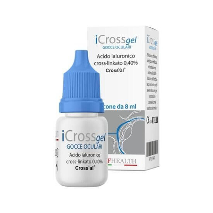 iCross gel solution ophtalmique lubrifiante, 8 ml, Off Italia Évaluations