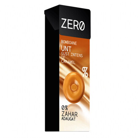 Zero Karamell-Bonbons, 32 g, Elgeka