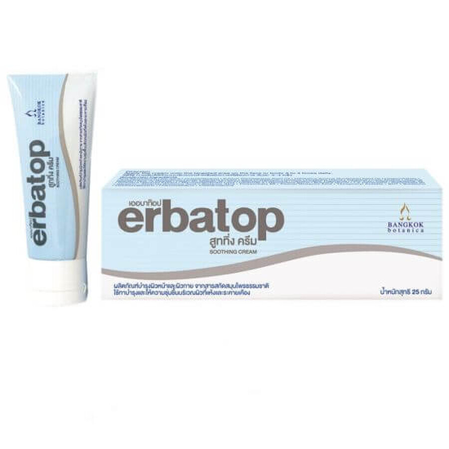 Crema calmanta pentru pielea uscata Erbatop, 25 g, Bangkok Botanica