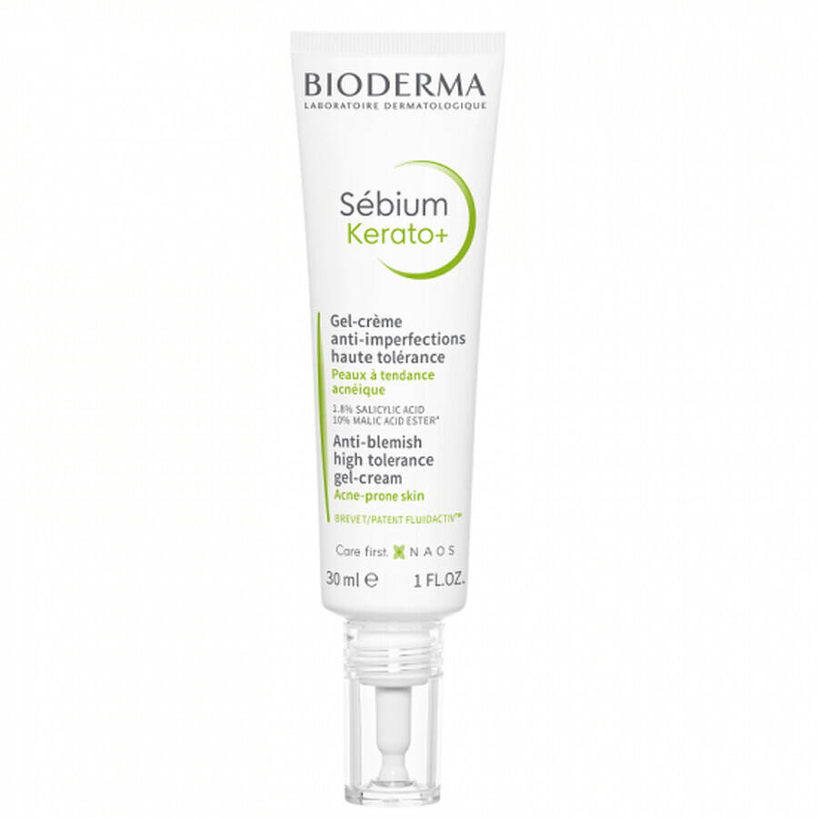 Bioderma Sebium Kerato+ Gel crème anti-imperfections, 30 ml