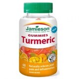 Gelées de curcumine et de curcuma 250 mg, 60 pièces, Jamieson