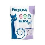 PRECIOUS CAT LITTER HYGIENIC SILICA GEL LAVENDER 4 KG