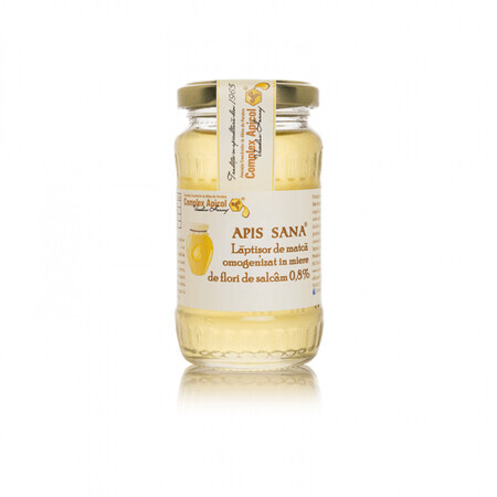 Pappa reale omogeneizzata in miele di fiori d'acacia Apis Sana, 250 g, Apicol Complex