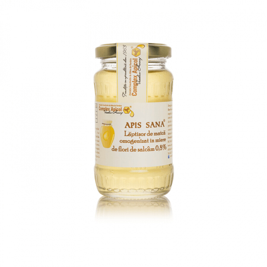 Apis Sana lait matcha homogénéisé au miel de fleurs de salamandre, 250 g, Bee Complex