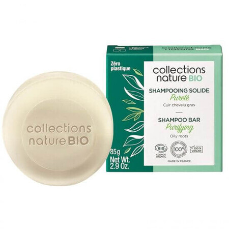 Eco Purifying Collections Nature Shampooing solide, 85 g, Eugene Perma